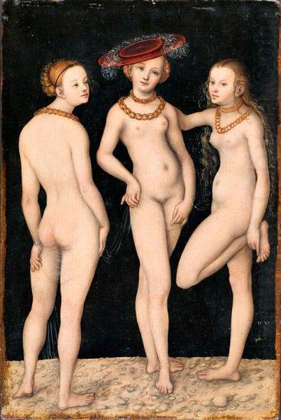 Lucas Cranach the Elder The Three Graces china oil painting image